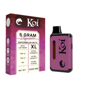 0415468a-3399-4c64-8d4f-1304228a2dda.png Koi Live Resin THCA + THCP + Delta 9 THC 5g Disposable Vape