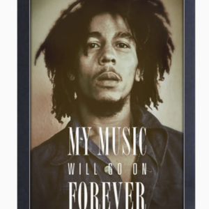 Bob Marley - Forever Gel-Coated Framed Print (11x17)