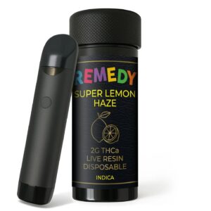 085ffc38-2537-45af-9f4b-6f61a8e5625c.jpeg Remedy THC-A Live Resin 2g Disposable Vape Device