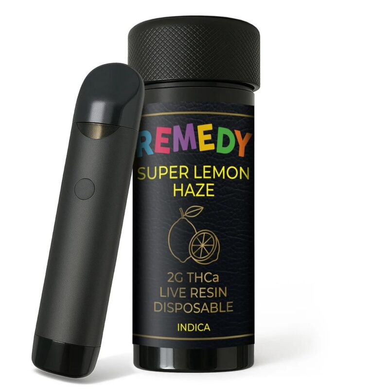085ffc38-2537-45af-9f4b-6f61a8e5625c.jpeg Remedy THC-A Live Resin 2g Disposable Vape Device