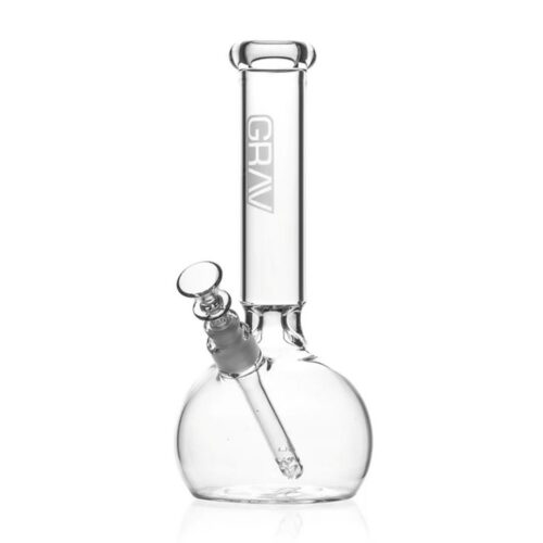 Grav Round Base Water Pipe