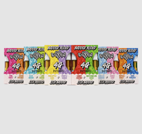Exodus Badder Blend 4g 2 x 2 Vape Cartridges