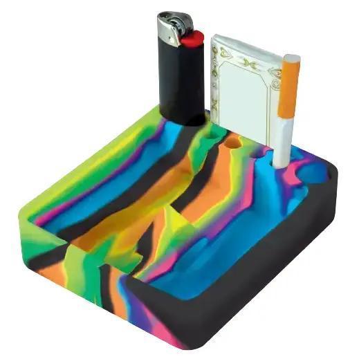 1514e8b9-2d3e-4eaf-9f38-9287d0f78f5c.jpeg Silicone Pyramid Ashtray w/ Snuffer