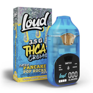 19bdc542-f059-44bc-923c-65e88afac9a5.png Loud 3.5g Hemp THCA Dual Strain Disposable Device