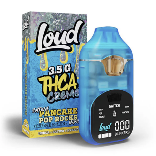 Loud 3.5g Hemp THCA Dual Strain Disposable Device