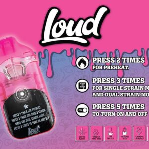 1a301673-5f2c-4f0e-a188-ef51ccd00926.jpeg Loud 3.5g Hemp THCA Dual Strain Disposable Device