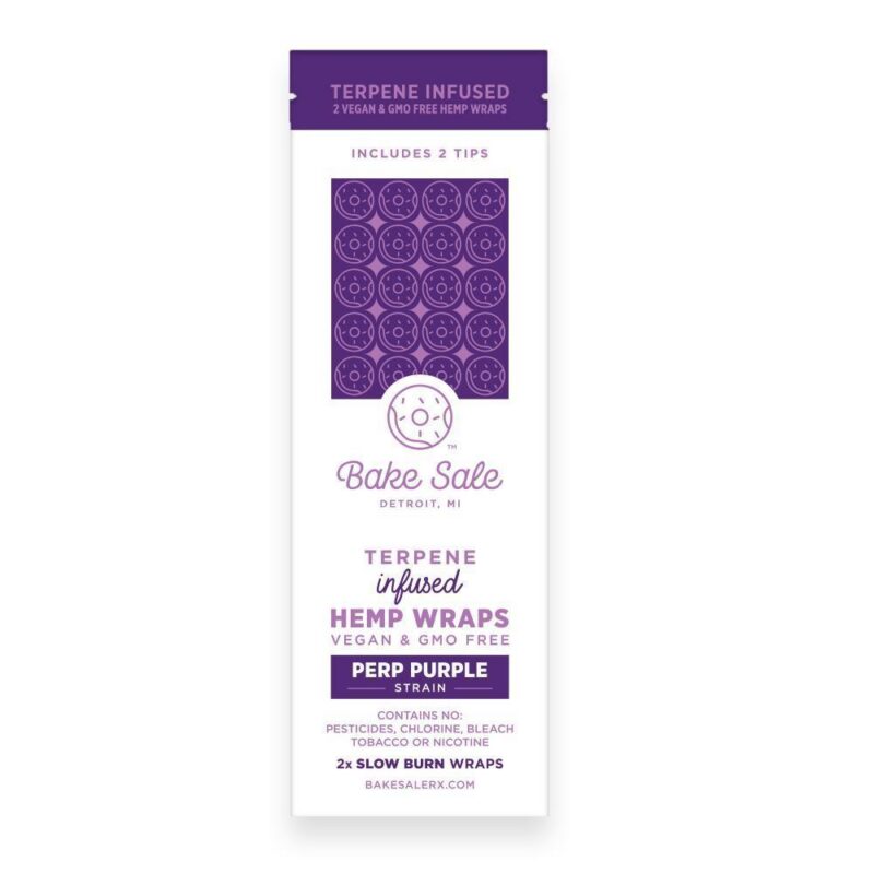 Bake Sale - Terpene Infused Hemp Wraps 2ct.