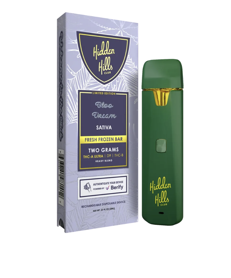 277e0123-e3c0-42e9-9aa0-2da8447d8667.png Hidden Hills Club Limited Edition THC-A Ultra 2g Fresh Frozen Bar