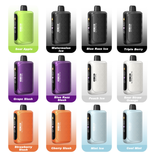 HorizonTech 100K Puffs 40ML Disposable Device w/ Quad Mesh Coil & Adjustable Airflow - Indiana Compliant