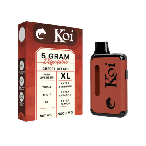 Koi Live Resin THCA + THCP + Delta 9 THC 5g Disposable Vape