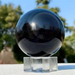 32c68deb-5aa2-4747-9e0e-eeea20a58764.jpeg Natural Rainbow Obsidian Sphere Crystal Ball