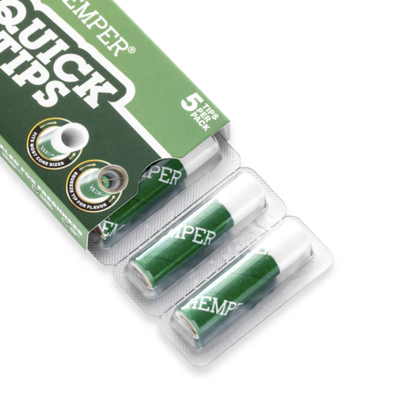 3bac3d16-c399-47f5-8535-a7dbadd01e81.png Hemper Quick Tips 5ct - Flavored Rolling Filters