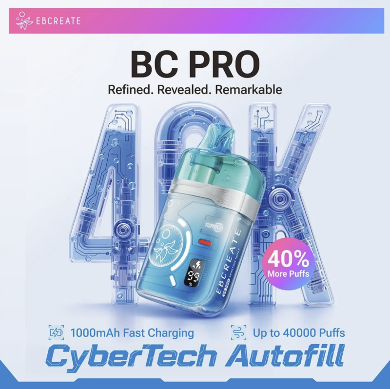 41edfc13-4e9b-4d03-84d0-a42a631c2d00.png EBCreate BC Pro 40k Puffs 17mL Disposable 5% Nic Device