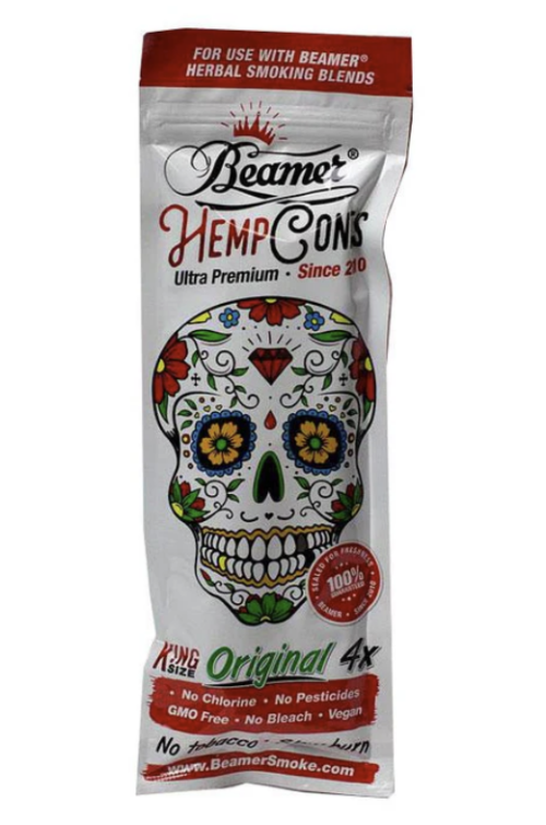 Beamer Vegan Hemp Cones - Non-GMO King Size 4ct.