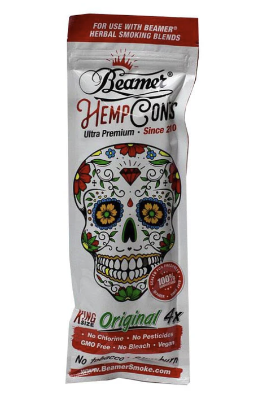 Beamer Vegan Hemp Cones - Non-GMO King Size 4ct.