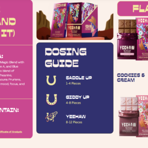 44309866-aa25-4da2-9840-f2684fb0fe20.png YeeHaw 4g Infused Mushroom Chocolate Bar
