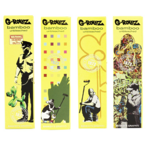 45233766-83f9-4150-80c7-3c1f50690c7e.png G-Rollz Rolling Papers Banksy’s Graffiti King Slim - 50ct.