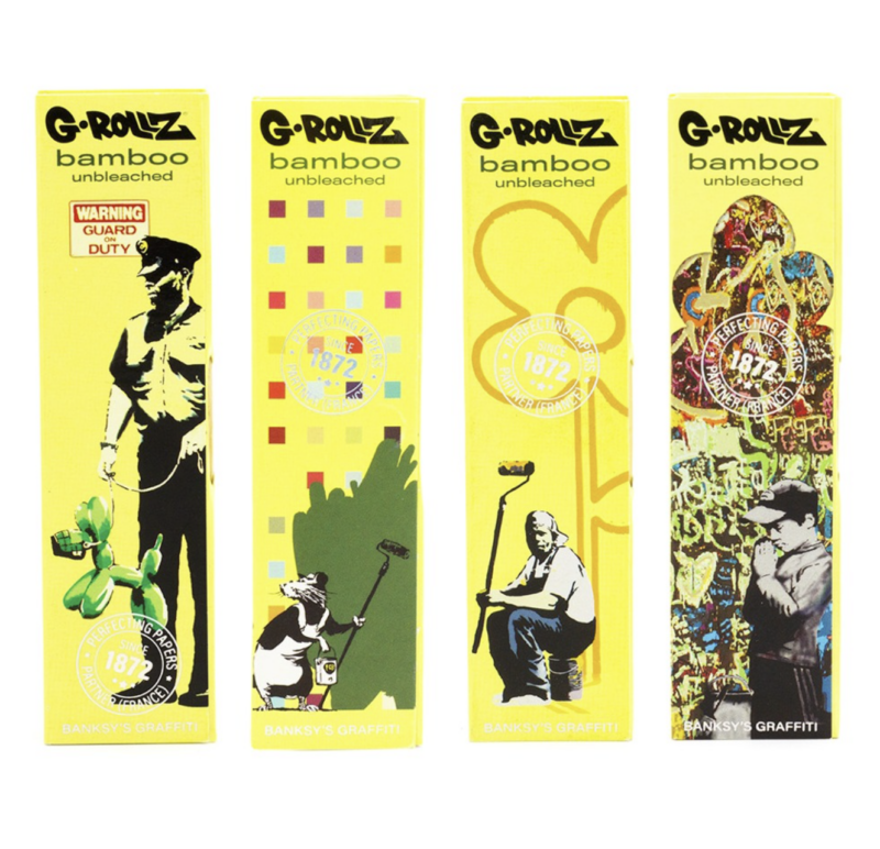 45233766-83f9-4150-80c7-3c1f50690c7e.png G-Rollz Rolling Papers Banksy’s Graffiti King Slim - 50ct.