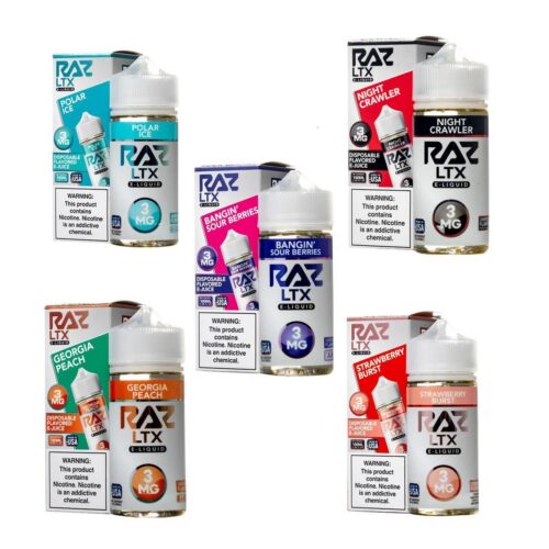 Raz E-Liquid 100mL Collection