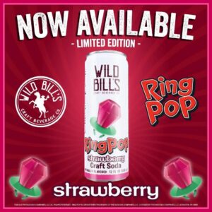 4973491b-3534-482b-977d-9a182e2c10ac.jpeg Wild Bill's Craft Beverage Co. - Ring Pop Soda Flavors 12 oz. Can