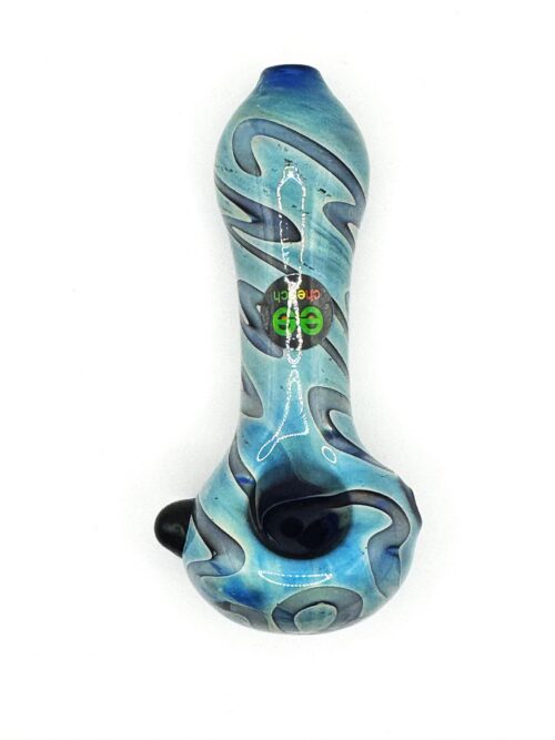 Cheech Glass 4” Water Wave Work Spoon Hand Pipe