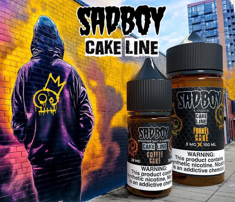Sad Boy E-Liquid Cake Line 100mL