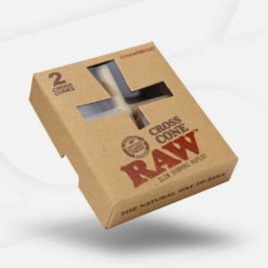 4ecc604b-511b-4521-978e-9e4a2ded9610.png RAW Pre-Rolled Cross Cones 2/pk