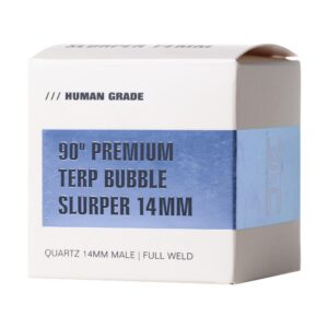 Human Grade Terp Bubble Slurper Bangers - Standard 90 - 14mm