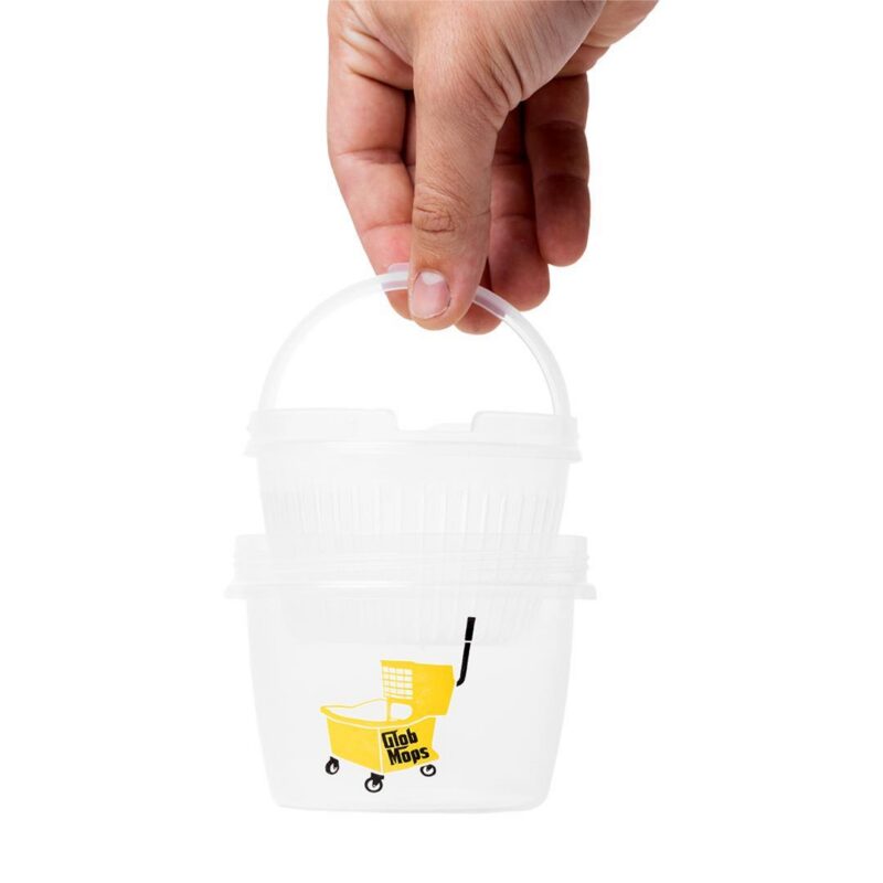 Glob Mops Mop Buckets w/ Cleaning Swabs
