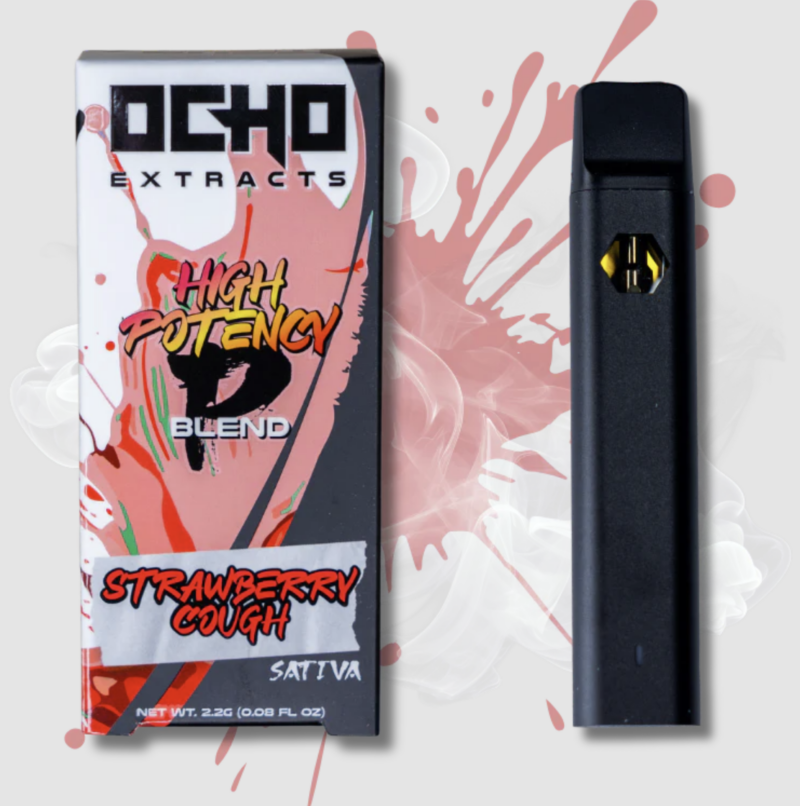 553a1b64-1f55-4ab9-a2a5-f1a6f71952da.png Ocho Extracts 2g High Potency THC-P Blend Disposable Vape