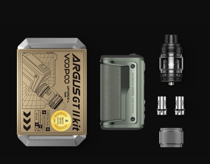 5705a17f-ceca-4333-a319-eba7d896c78a.png VooPoo Argus GT 2.0 Uforce-L Starter Kit w/ UForce-L Tank