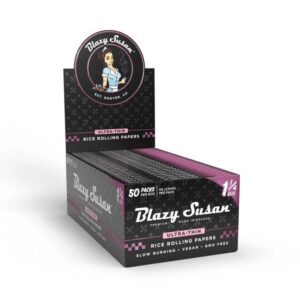 577ef71c-5528-4eb2-9968-c48db4c1c50b.jpeg Blazy Susan Ultra-Thin Rolling Papers - 1-1/4 Size Rice Papers (50ct)