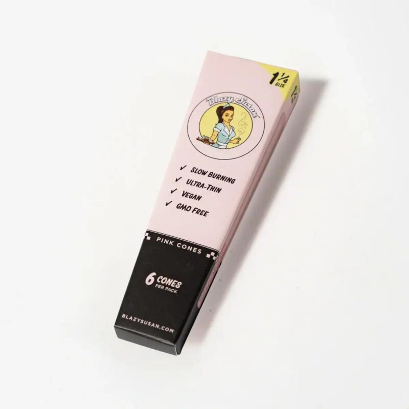 5dd81362-3cd2-409a-816f-d81d26ce743a.jpeg Blazy Susan Pre Rolled Pink Cones 1-1/4 Size (6ct)