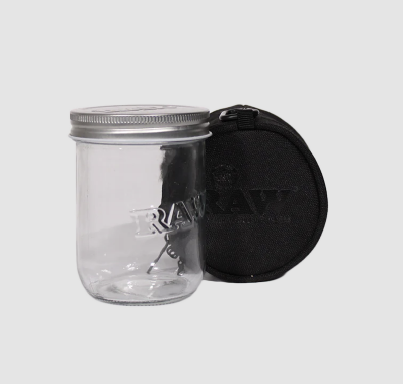 RAW - Smell Proof Mason Jar & Cozy