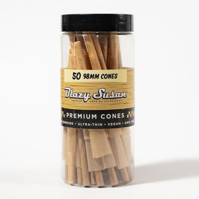 66a1ba4c-3f79-44e0-927b-3c2491144826.jpeg Blazy Susan Pre Rolled 98mm Cones 2/ width=