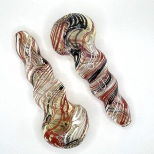 4.5” Dragon Glass Hand Pipe Twisted Hand Pipe