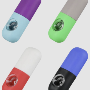 4 inch Silicone Capsule Style Hand Pipe