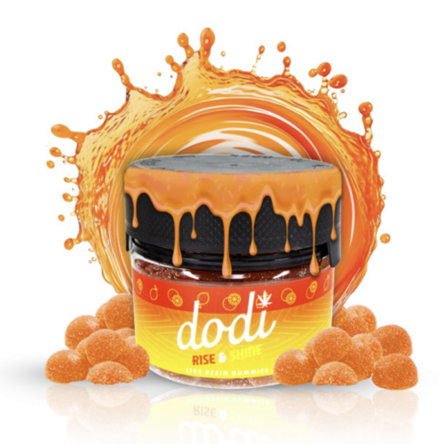 Dodi Live Resin Hemp THC Gummies 20ct.