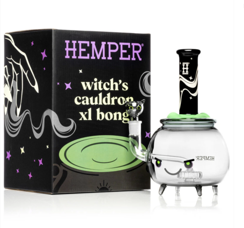Hemper Glass Witch’s Cauldron XL Water Pipe