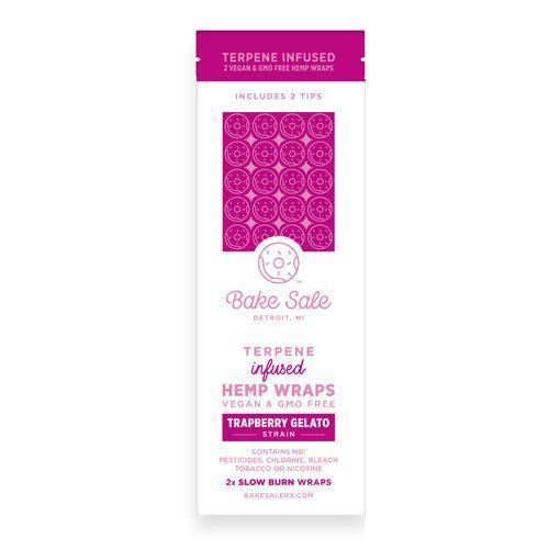 Bake Sale - Terpene Infused Hemp Wraps 2ct.
