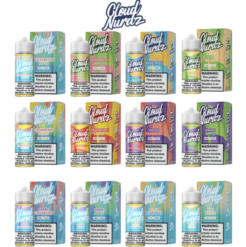 Cloud Nurdz 100mL E-Liquid Collection