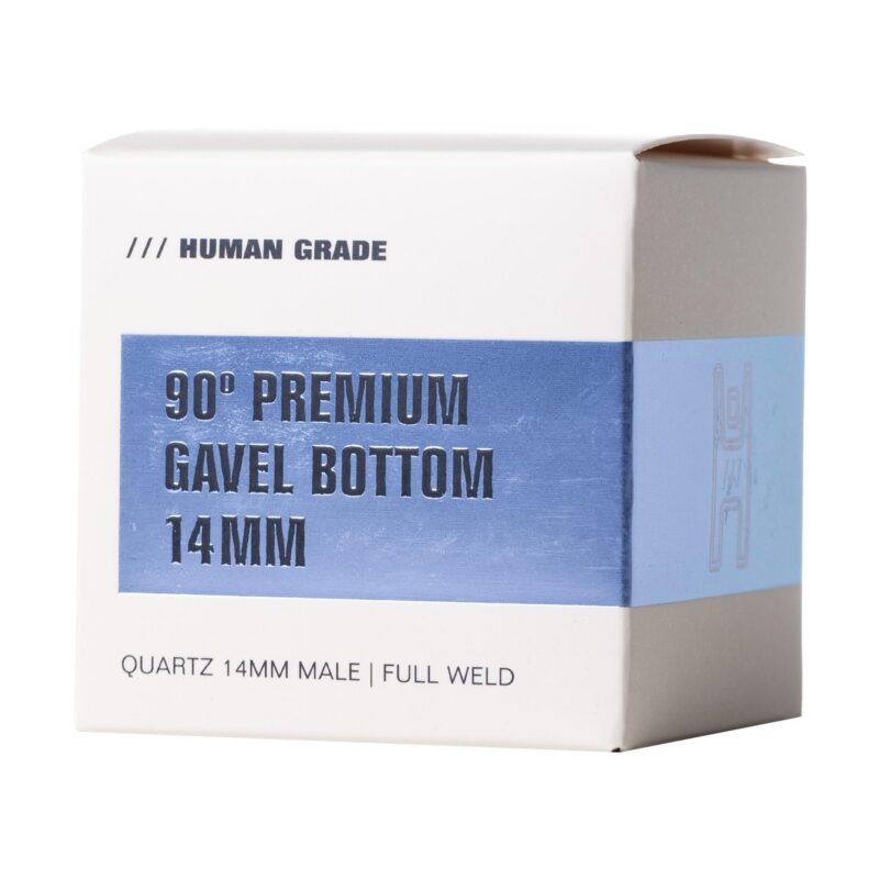 Human Grade 14mm Premium Gavel Bottom Quartz Banger