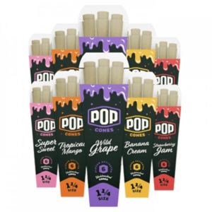 92376b10-9133-4e6f-b7f2-6d7c8a149282.png POP Cones! 1 1/4 Size Unbleached Flavor Cones 6ct.