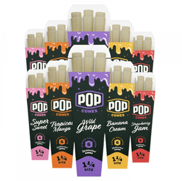 92376b10-9133-4e6f-b7f2-6d7c8a149282.png POP Cones! 1 1/4 Size Unbleached Flavor Cones 6ct.