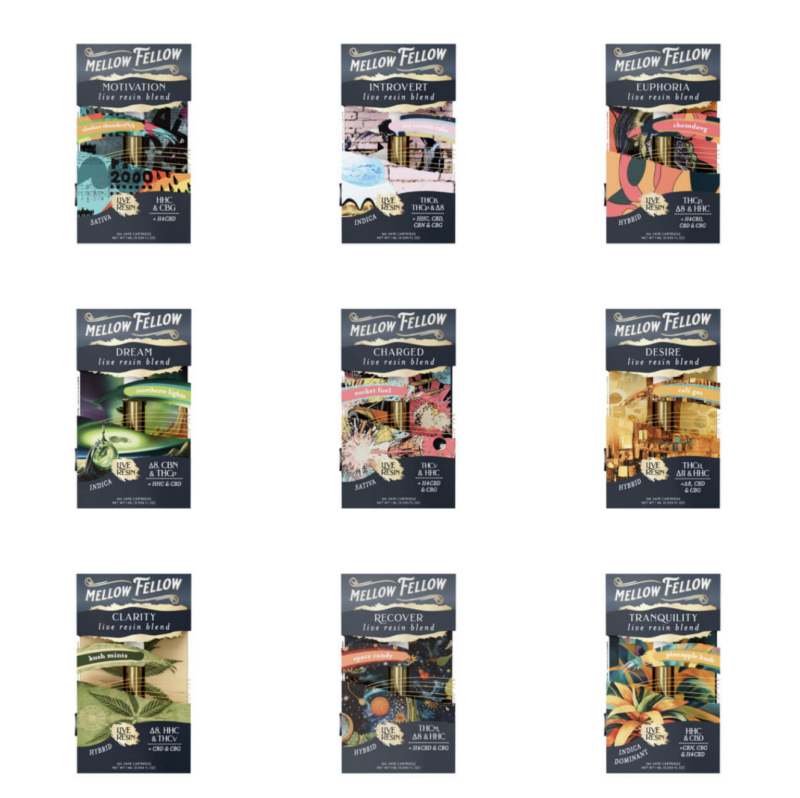 99740dd8-17df-4a06-9550-e3bba5f0c34f.png Mellow Fellow Live Resin Blend 1g Vape Cartridge
