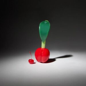 Flower By Edie Parker Hand Pipes - Cherry