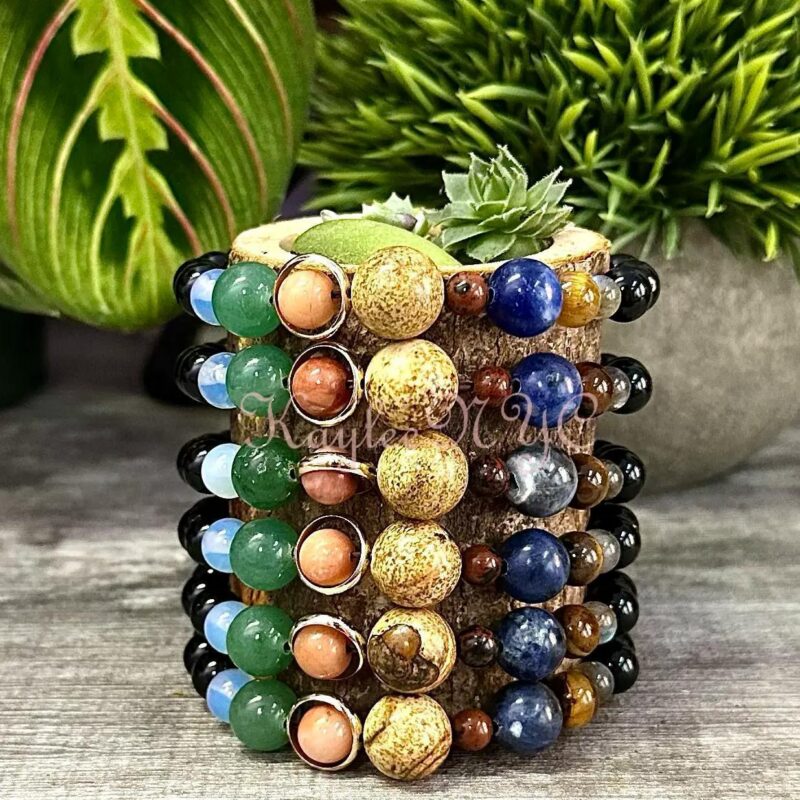 9a16a899-3a58-4dd9-87ca-7caf5ad06e2d.jpeg Solar System Crystal Healing Stretch Bracelet 7.5”