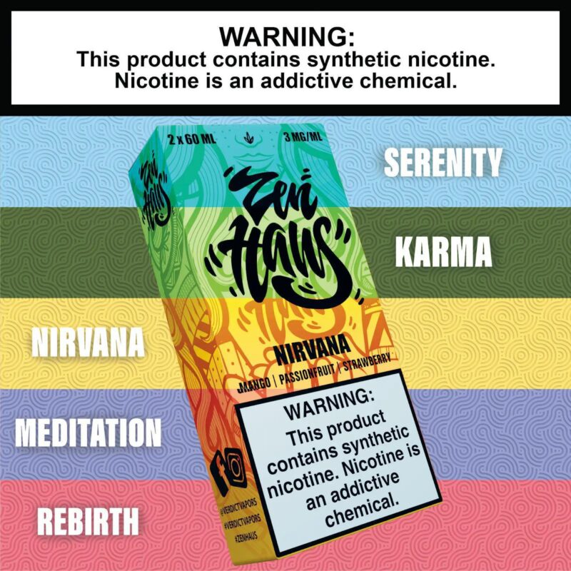 Mega Zen Haus 100mL E-Liquid Collection