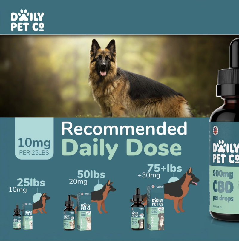 Daily Pet Co - CBD Dog Drops
