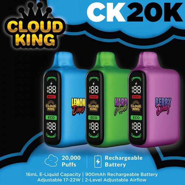 a6ad5851-f0f7-4d32-b4dc-d9953494d568.jpeg Cloud King 20k Disposable 5% Nicotine Device